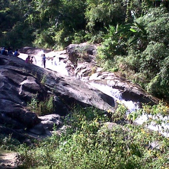 Photo taken at Moh Pang Waterfall by Wiganda A. on 11/12/2011