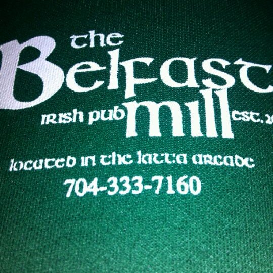 Photo taken at Belfast Mill Irish Pub by Lori B. on 11/4/2011