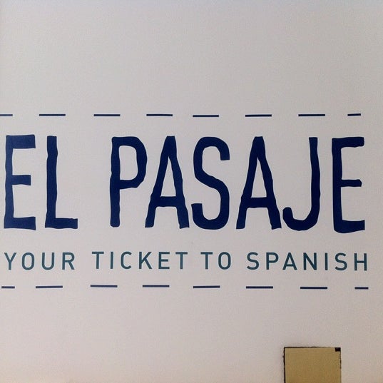 Photo taken at El Pasaje Spanish School by Mike &amp; Anne H. on 3/6/2012