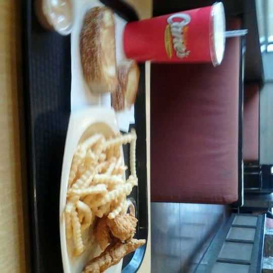 Photo taken at Raising Cane&#39;s Chicken Fingers by Eish R. on 11/10/2011