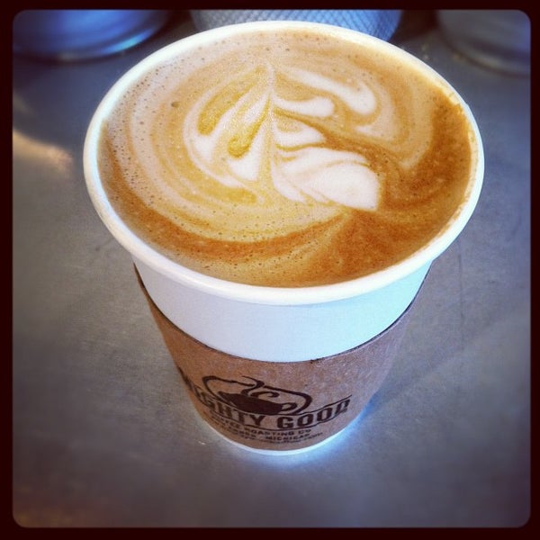 1/31/2012 tarihinde Diana B.ziyaretçi tarafından Mighty Good Coffee'de çekilen fotoğraf