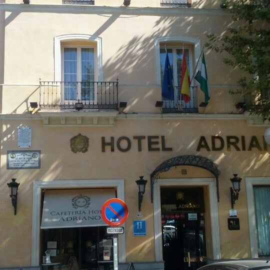 Photo taken at Hotel Adriano Sevilla by Angel Daniel T. on 9/13/2012
