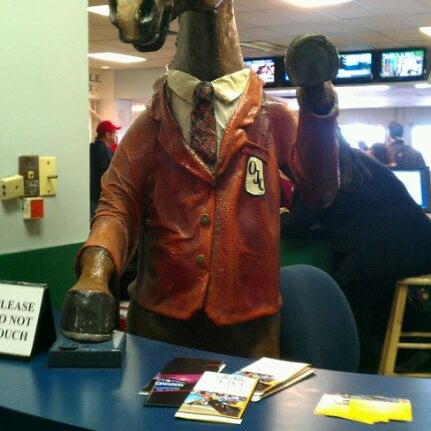 Photo taken at Oaklawn Racing &amp; Gaming by Holly B. on 1/28/2012