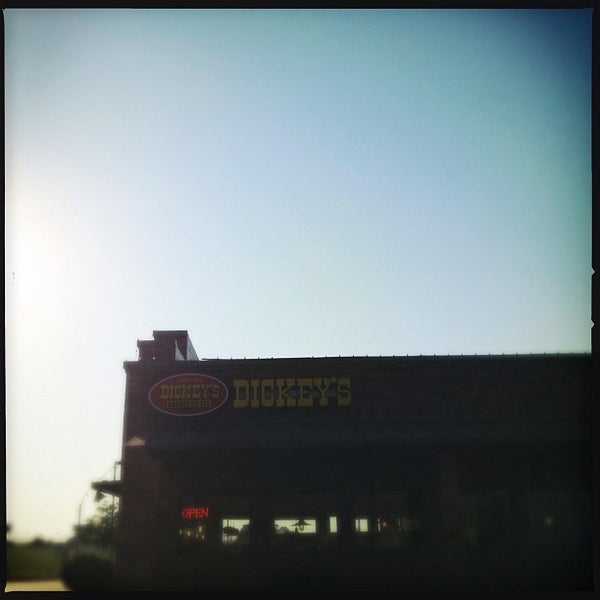 Photo taken at Dickey&#39;s Barbecue Pit by Joshua F. on 6/26/2012