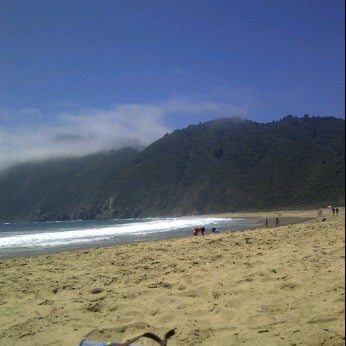 Photo taken at Playa Grande Quintay by Mauricio S. on 12/18/2011