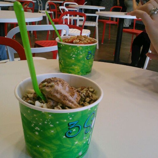 Photo taken at 3 Spoons Yogurt by Mike H. on 1/20/2012