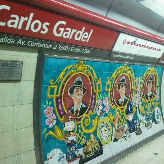 Photos at Estación Carlos Gardel [Línea B] Once Buenos Aires