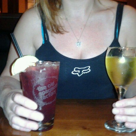 Photo taken at The Old Spaghetti Factory by Natalie J. on 9/7/2011
