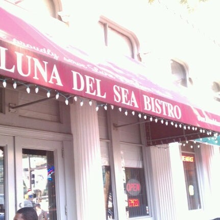 Photo taken at Luna Del Sea Steak and Seafood Bistro by Paul on 9/7/2012