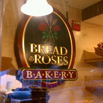 Photo taken at Bread &amp; Roses Bakery by Rachael M. on 8/18/2011