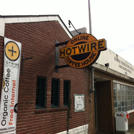Photo taken at Hotwire Coffeehouse by Brent A. on 3/19/2012