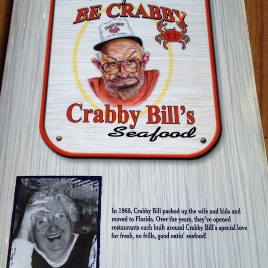 รูปภาพถ่ายที่ Crabby Bill&#39;s Clearwater Beach โดย Diana L. เมื่อ 11/20/2011