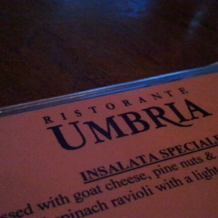 Photo taken at Ristorante Umbria by Raciel D. on 10/16/2011