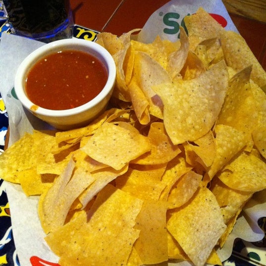Must try the chips and salsa.