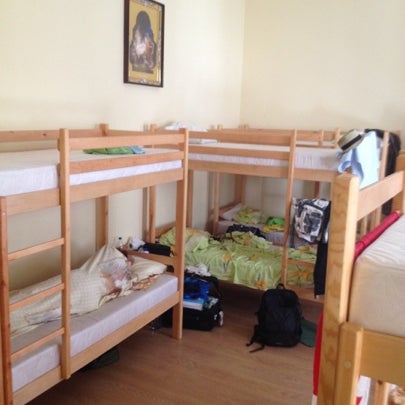 Photo taken at Lafa Hostel by Alexander V. on 7/19/2012