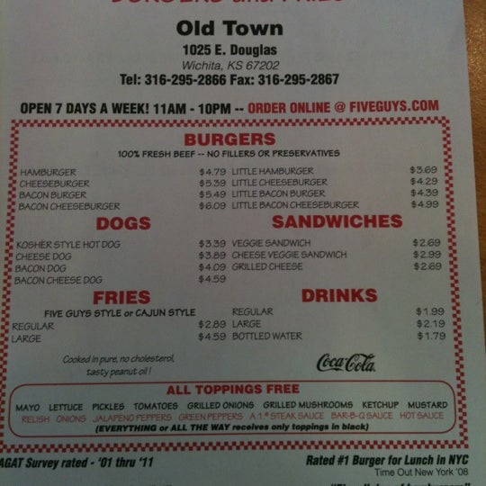 Photos At Five Guys Wichita Ks