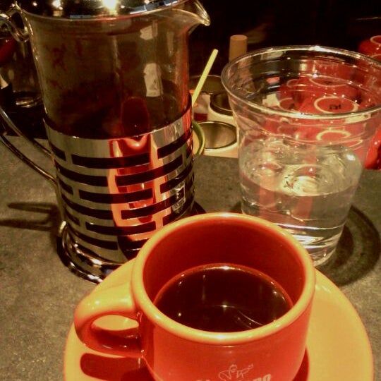 Photo taken at Chazzano Coffee Roasters by Rich J. on 1/3/2012