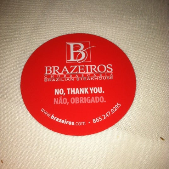 Photo taken at Brazeiros Churrascaria - Brazilian Steakhouse by Jonathan U. on 7/19/2012