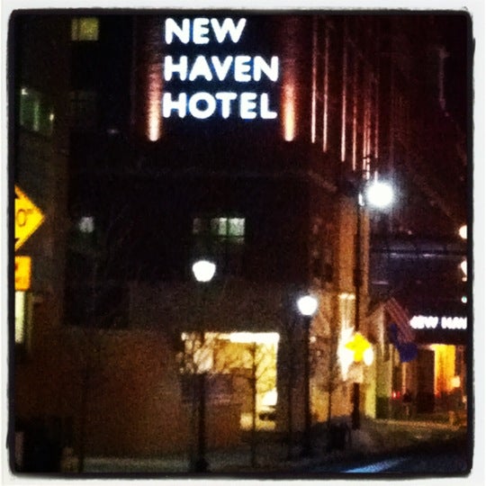Photo taken at New Haven Hotel by Yvonne on 1/28/2012
