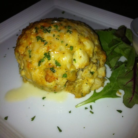 Crab cakes are wonderful.  Check it out!