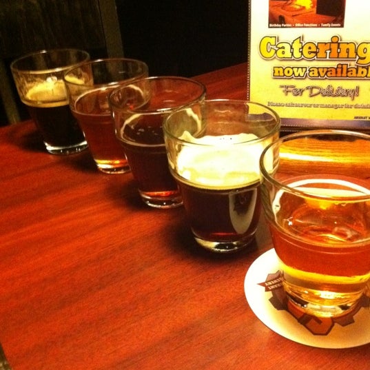 Photo taken at SBC Restaurant &amp; Brewery by Adam G. on 3/3/2012