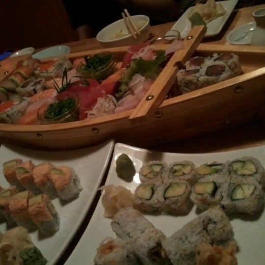Photo taken at Sakura Japanese Restaurant by LEENA K. on 7/28/2012