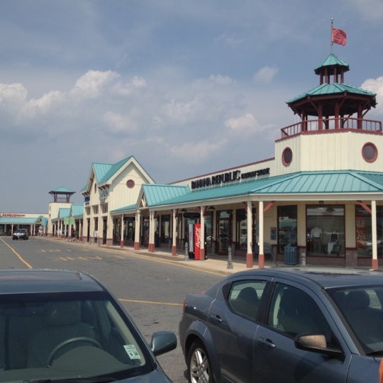Photo taken at Tanger Outlets Rehoboth Beach by Brian on 7/24/2012