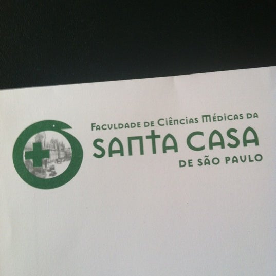 Foto tirada no(a) Faculdade de Ciências Médicas da Santa Casa de São Paulo - FCMSCSP por Antonio B. em 6/18/2012