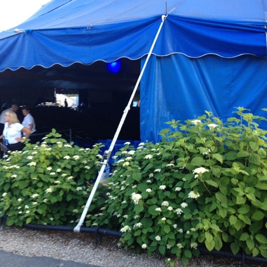 Photo taken at Cape Cod Melody Tent by Terry P. on 7/6/2012