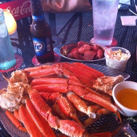 Photo taken at Dockside Seafood Restaurant by Tony L. on 4/19/2012