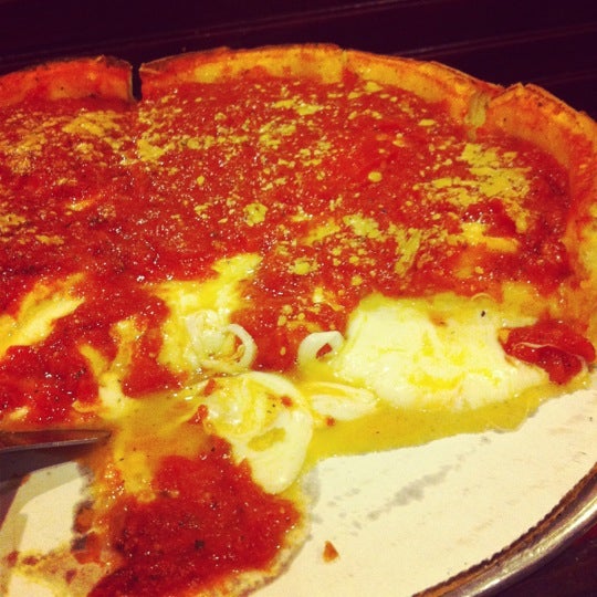 Photo taken at Giordano&#39;s by Phoebe M. on 9/1/2012