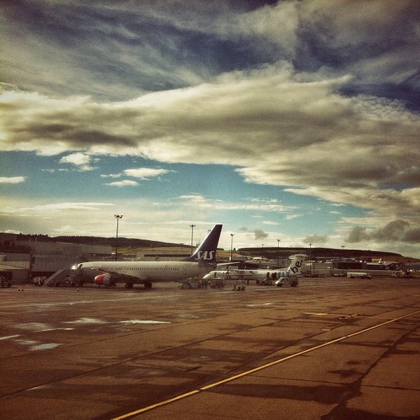 Photo taken at Aberdeen International Airport (ABZ) by Liam B. on 8/29/2012
