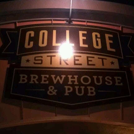 Beer Bar Coaster ~ COLLEGE STREET Brewhouse & Pub ~ Lake Havasu City ARIAONA 