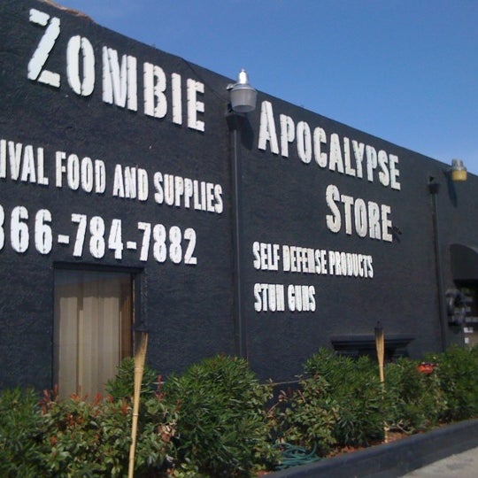 Photo taken at Zombie Apocalypse Store by achimh on 3/5/2012