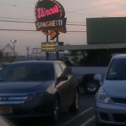 Photo taken at Vince&#39;s Spaghetti by Dani S. on 3/30/2012
