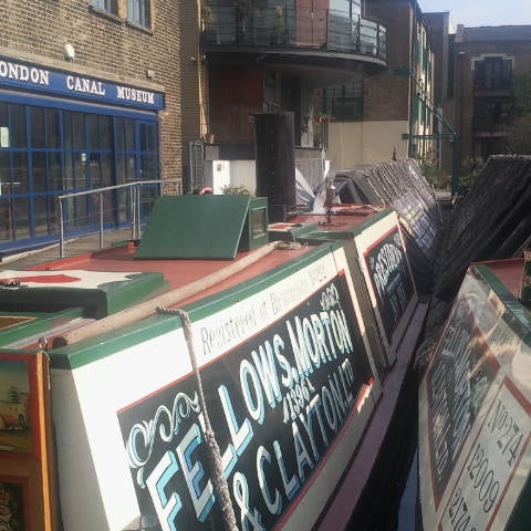 The steam narrowboat President is at London Canal Museum now and will be in steam this weekend so this is going to be a good weekend to visit!
