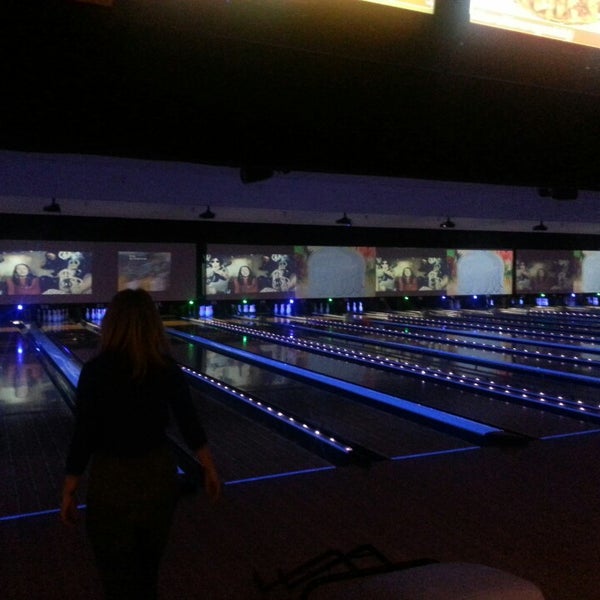 Photo taken at Bowlmor by Jay S. on 3/31/2013