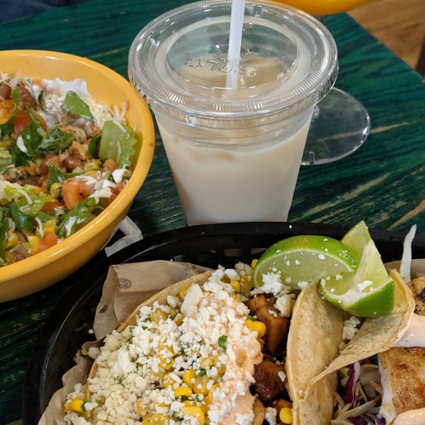 Photo taken at Flaco&#39;s Tacos by Christopher V. on 9/1/2019