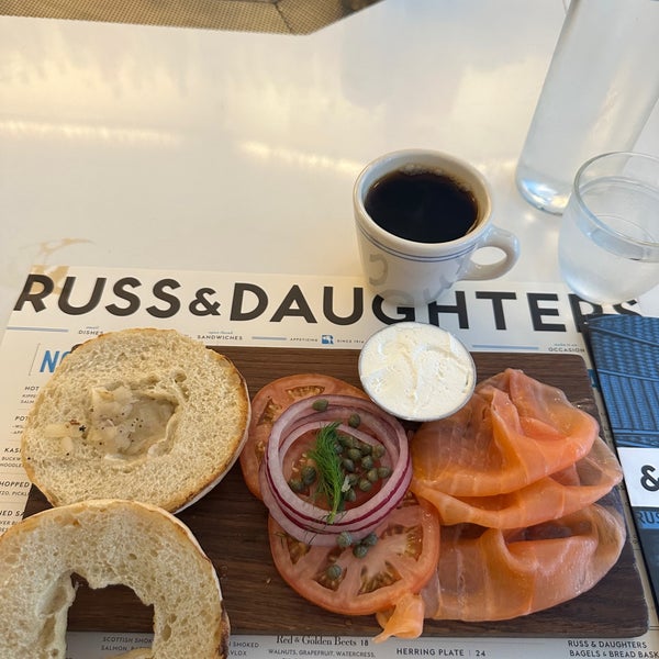 Photo taken at Russ &amp; Daughters Café by Naif on 6/25/2023