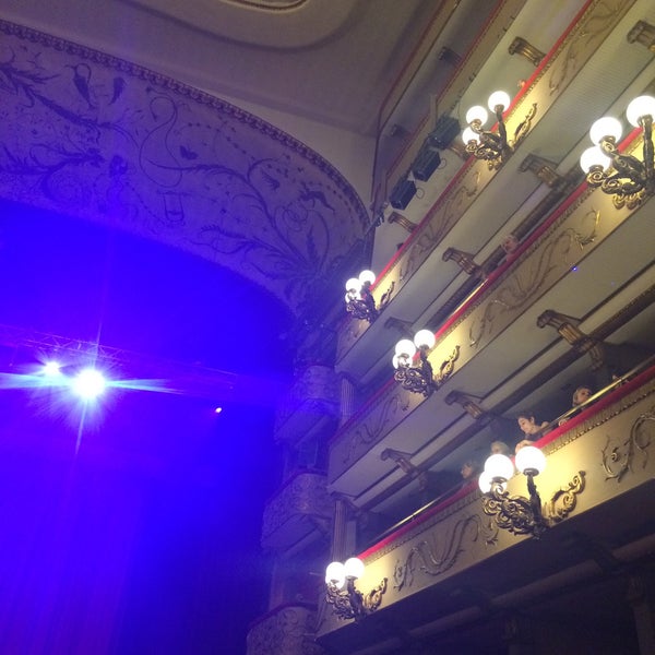 Photo taken at Teatro Verdi by Sibilla C. on 3/17/2015