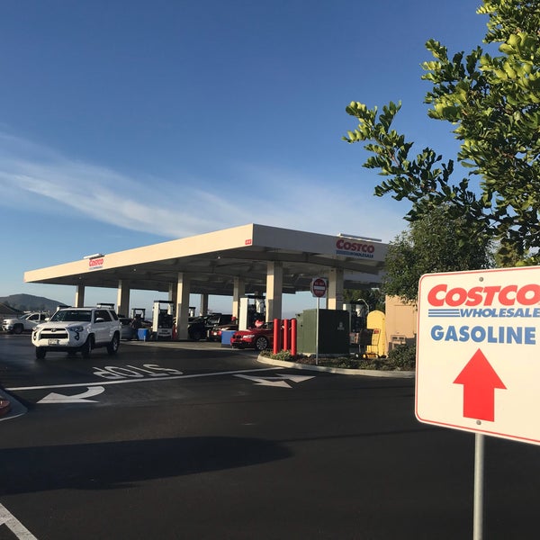 Costco Gasoline Gas Station in San Diego