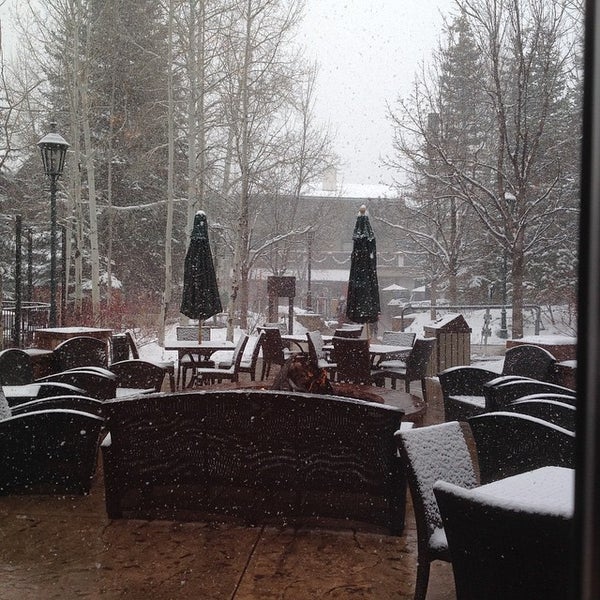 Photo taken at The Lodge at Vail by Miguel G. on 2/21/2015