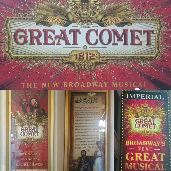 Photo taken at Natasha, Pierre &amp; The Great Comet of 1812 at Kazino by Miguel G. on 12/14/2016