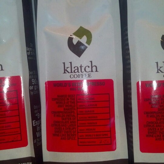 Foto tirada no(a) Klatch Coffee por Miguel G. em 4/8/2014