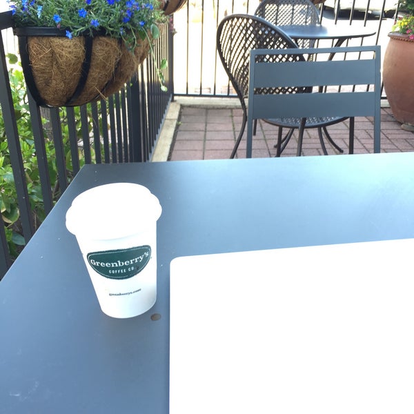Photo taken at Greenberry&#39;s Coffee &amp; Tea by Colin S. on 4/12/2015