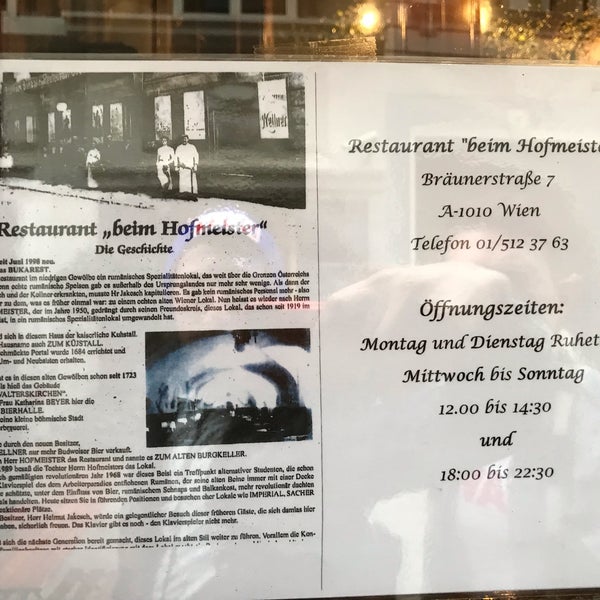 Photos At Weiner Kuche Food In Vienna