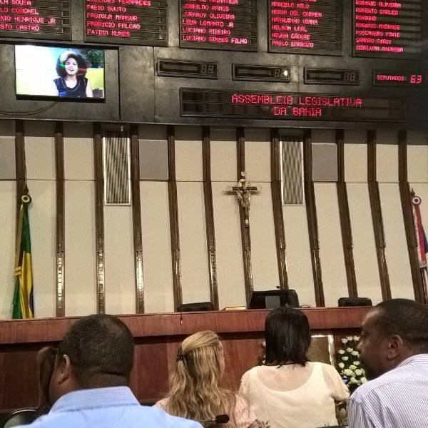 9/29/2015 tarihinde Emerson S.ziyaretçi tarafından Assembleia Legislativa do Estado da Bahia (ALBA)'de çekilen fotoğraf