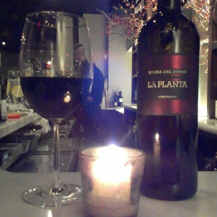 Great Spanish wine on a winter night.
