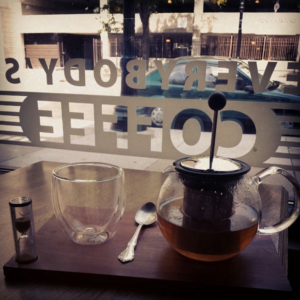 Photo taken at Everybody&#39;s Coffee by Meghan G. on 9/24/2014