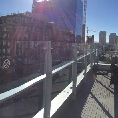 Photo taken at Level 9 Rooftop Bar &amp; Lounge by Mitch L. on 2/25/2015